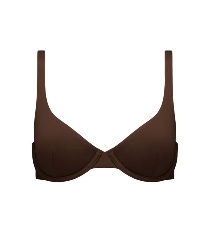 NWT Cuup Size 16 Earth The Scoop Swim Top UPF 50 Protection Underwire