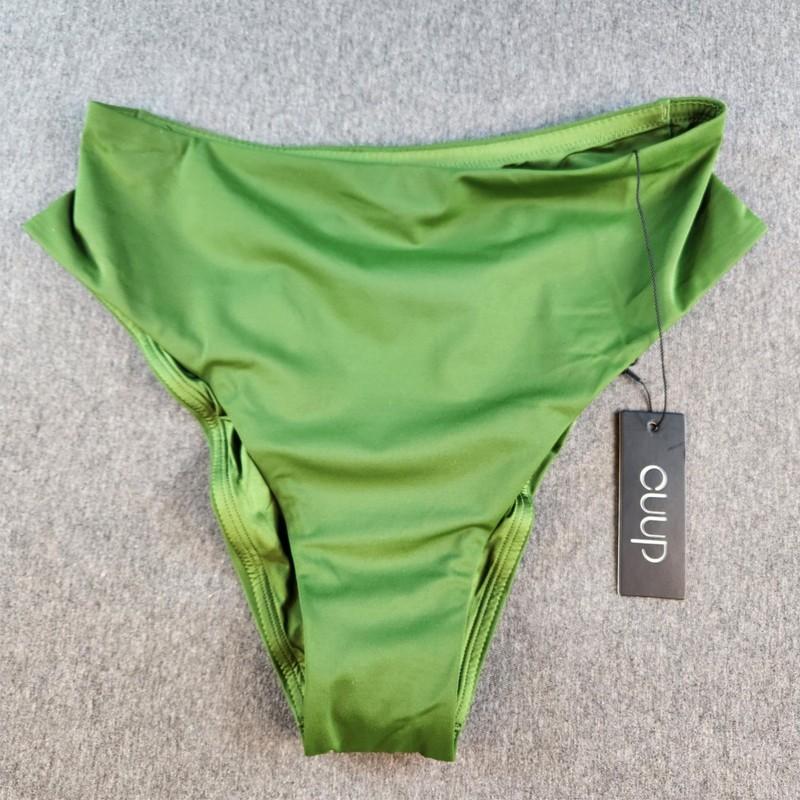 NWT Cuup Size 3 Seaweed The Highwaist Swim Bottoms UPF 50 Protection