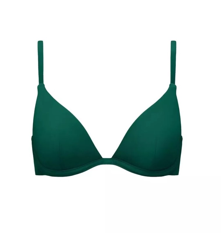 NWT Cuup Swim Top Size 20 The Plunge Jungle UPF 50 Protection Underwire