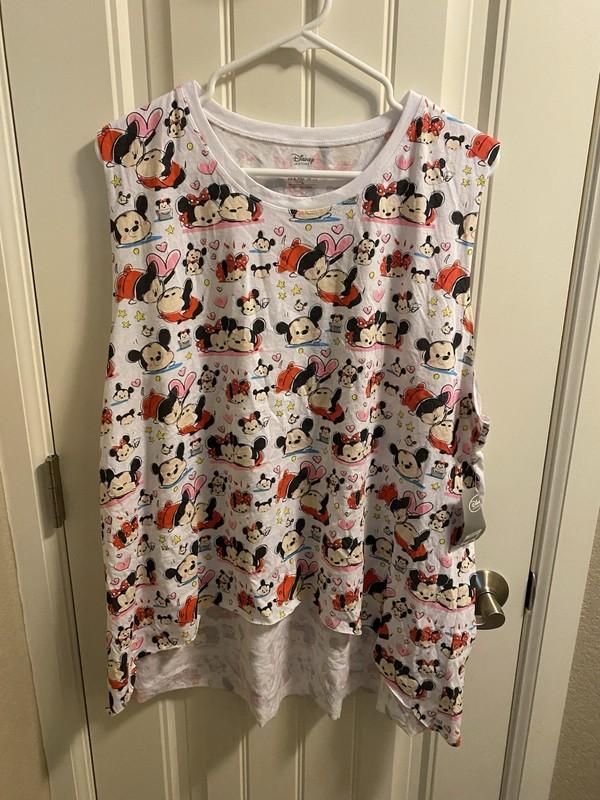 NWT Disney Store XL shirt Tsum Tsum Mickey Minnie Mouse XL tank top T-shirt