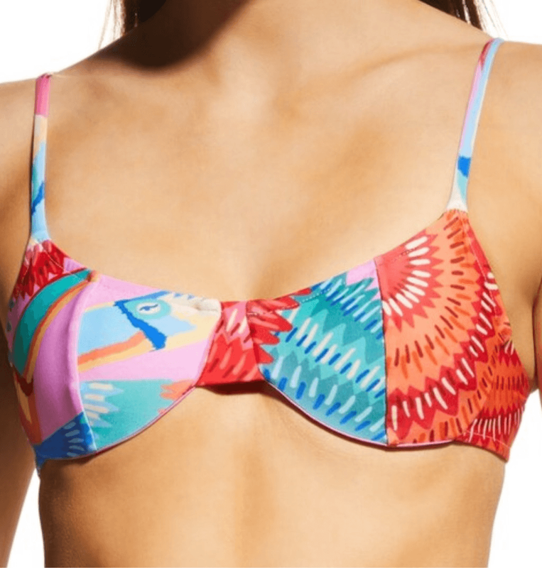 NWT- FARM RIO HAPPY TOUCAN” VIBRANT COLORED BIKINI SET