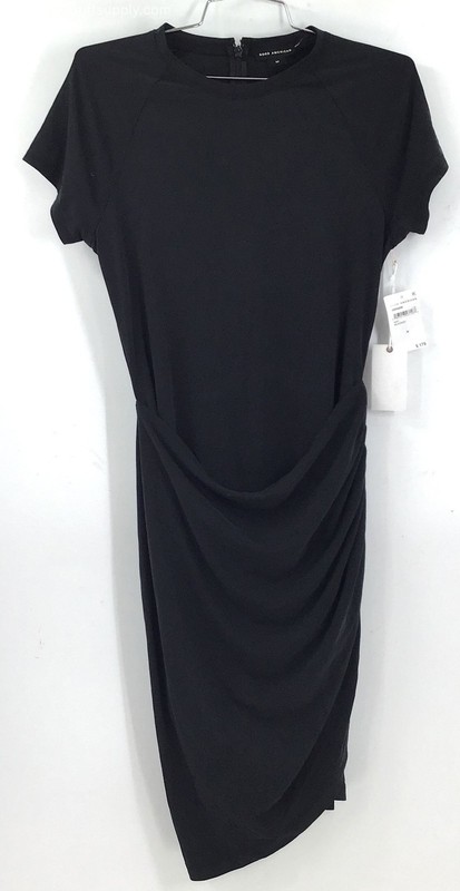 NWT Good American Women's Black Sheath Dress - Size M