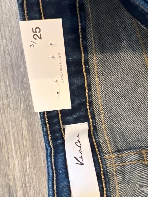 NWT Kancan High Rise Ankle Skinny Jeans Size 3 / 25 KC2510D Stretch Womens