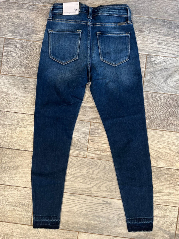 NWT Kancan High Rise Ankle Skinny Jeans size 3 / 25 KC2510D Stretch Womens