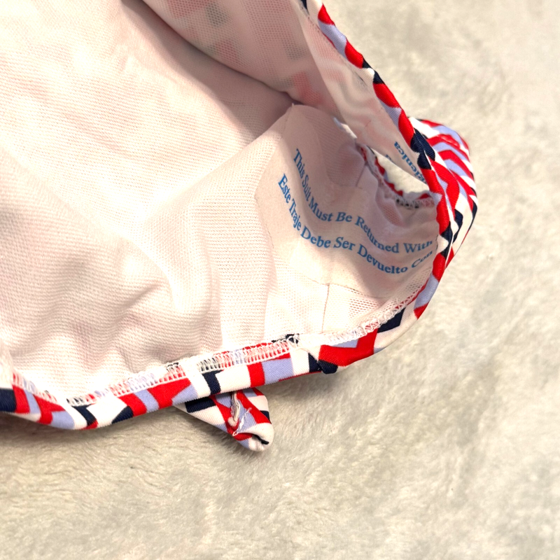 NWT Kona Sol Women's Wide Ribbed Ring One Piece Swimsuit Size 18 1X