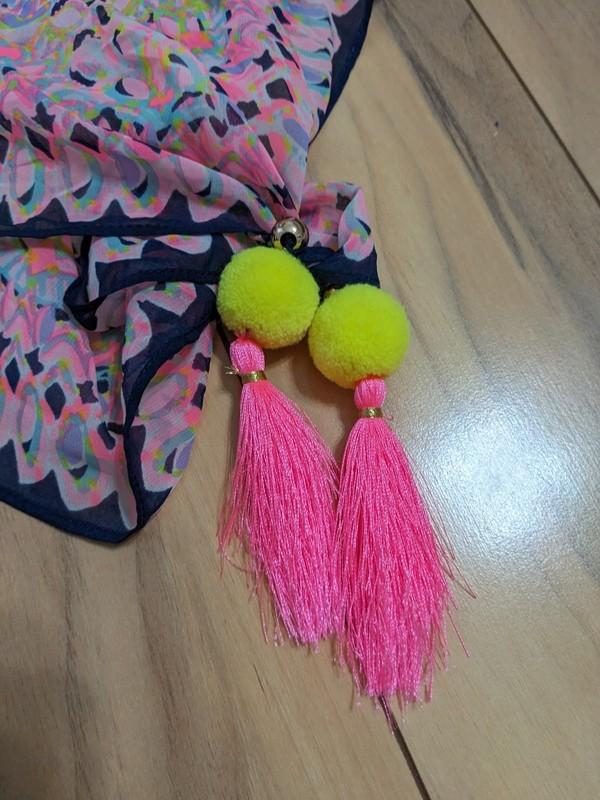 NWT Lilly Pulitzer Anya Kimono Bright Navy Al Fresco Engineered Wrap One Size