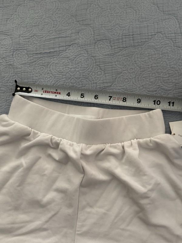 NWT Londre White Lounge Short Bridal Bride Bachelorette Sz XS