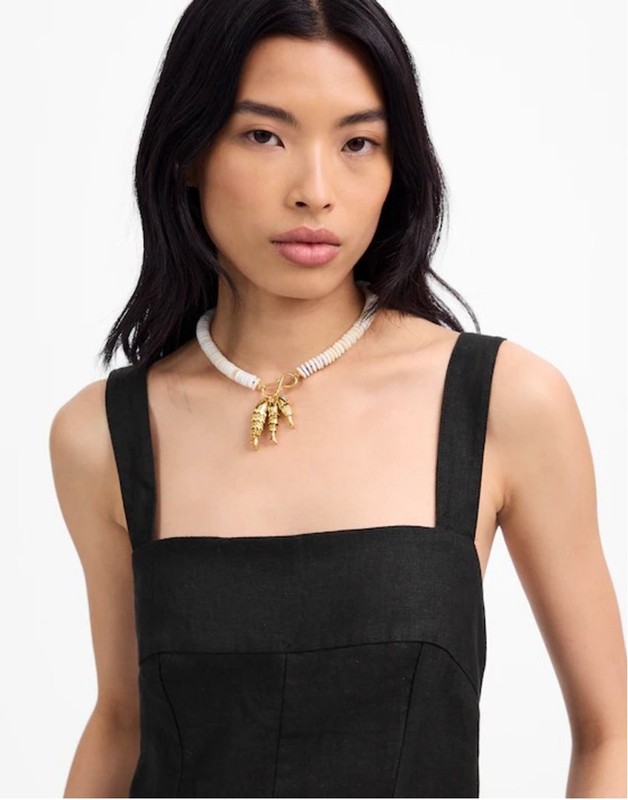 NWT Madewell Squareneck Wide-Leg Jumpsuit In 100% Linen In Black Size 2 NV445