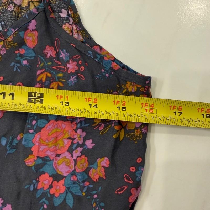 NWT Natural Life Floral Print Size S Jumpsuit Wide Leg Bohemian Romper