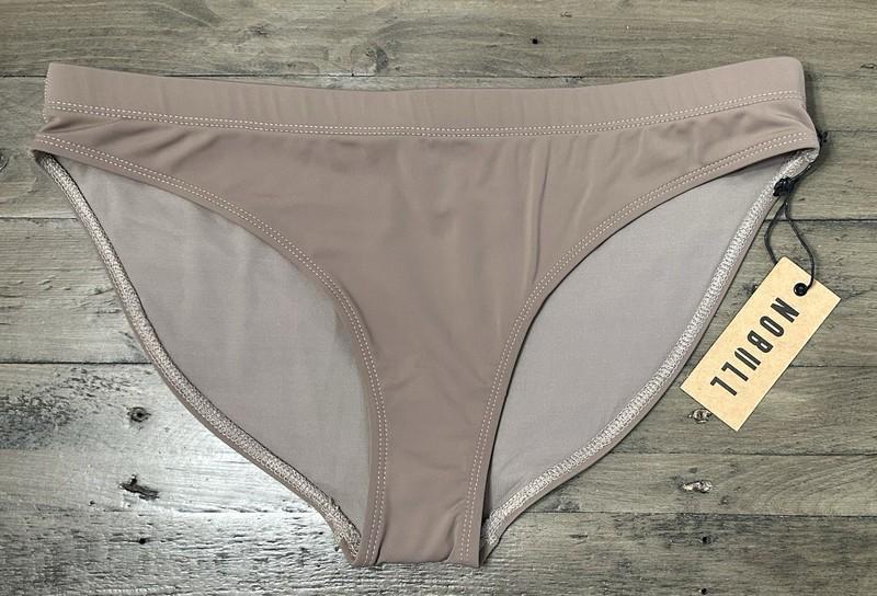 NWT NOBULL Women’s Swim Bikini BOTTOM ONLY - Large - Dark Fallen Rock