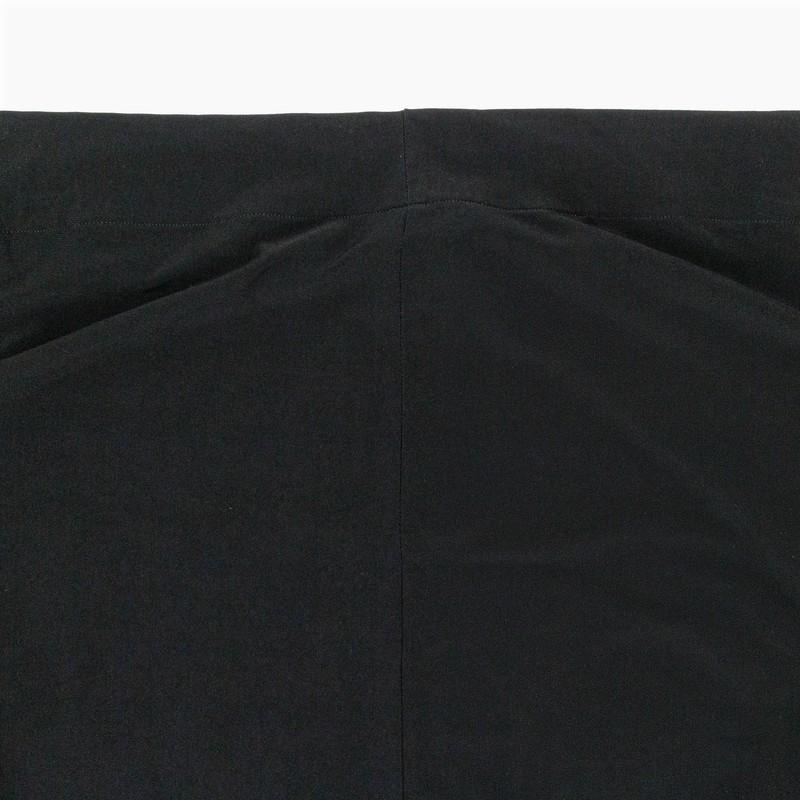 NWT NORMA KAMALI TIE FRONT ALL IN ONE STAPLESS BLACK JUMPSUIT SIZE S $175