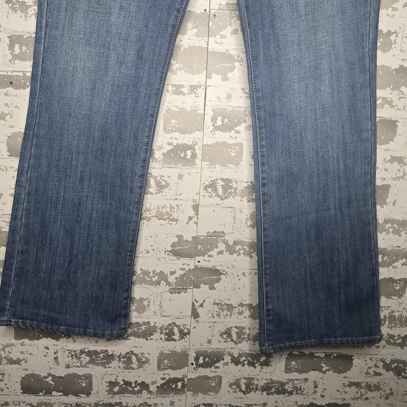 NWT Old Navy The Diva Low Rise Bootcut Denim Blue Jeans Size 12 Regular 34"x32"