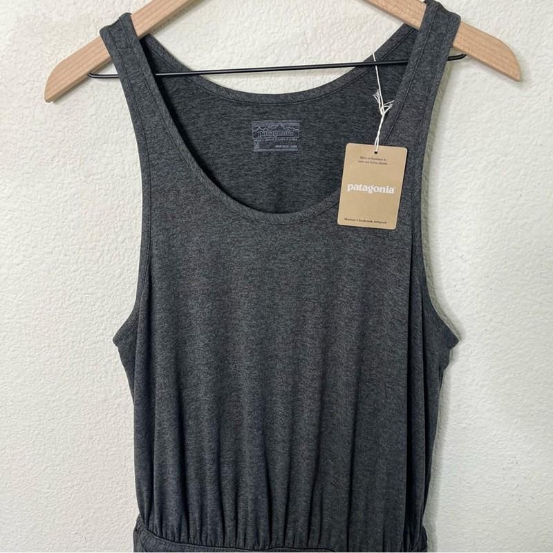 NWT Patagonia Women's Seabrook Jumpsuit Style #75106 Dark Gray Size M