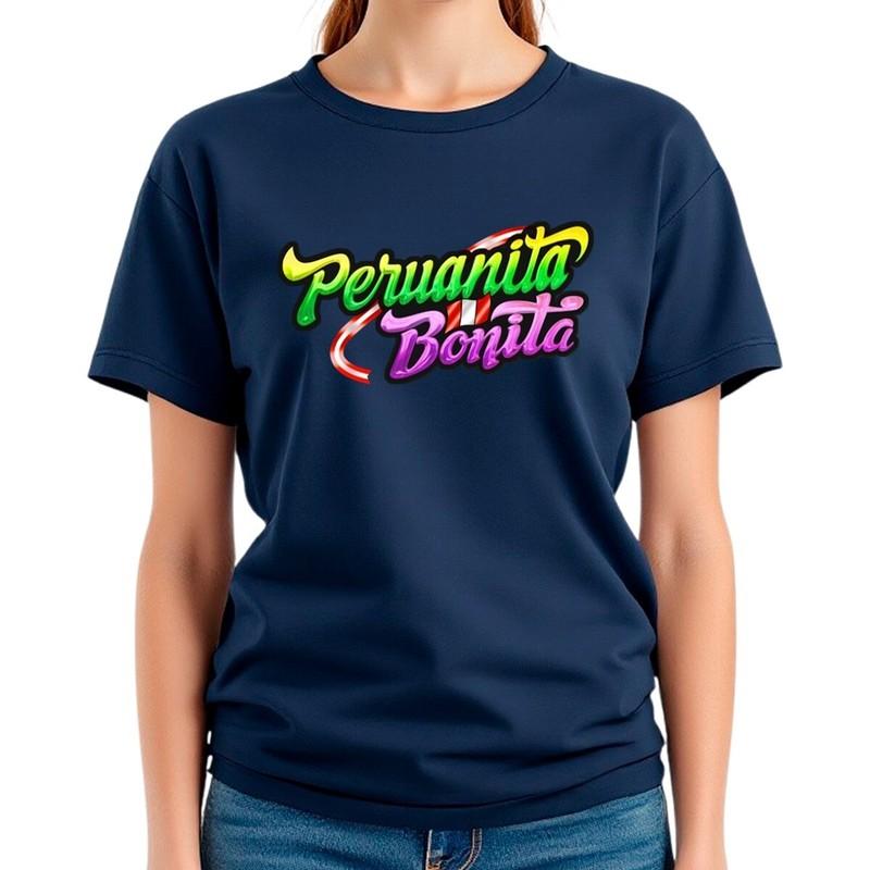 NWT Peruanita Bonita Peruvian Peru Chicha Style Women's Short Sleeve T-Shirt