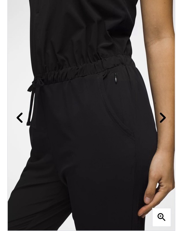 NWT Prana Railay One Piece Tank Jumpsuit 1 Piece In Black Women Size Medium