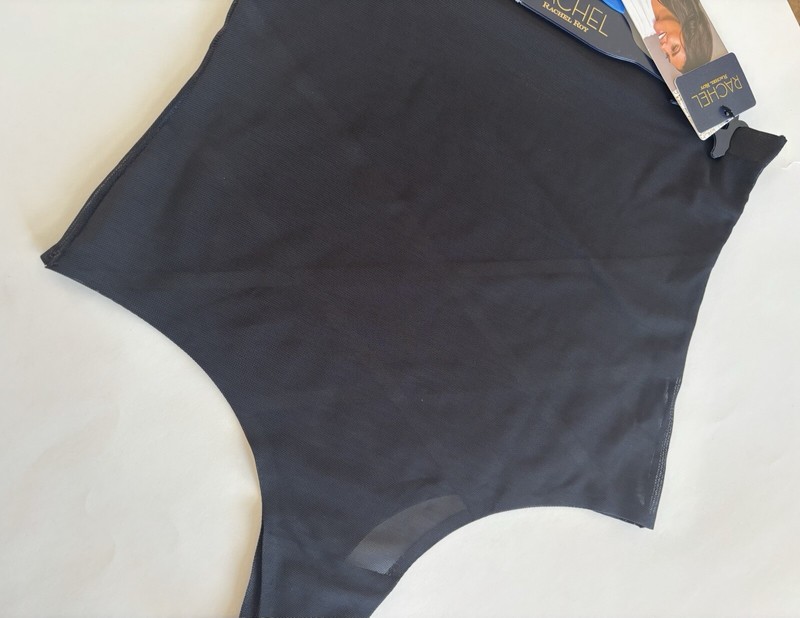 NWT Rachel Roy Firm Tummy Control High Waist Thong Shapewear M L XL 2XL Black