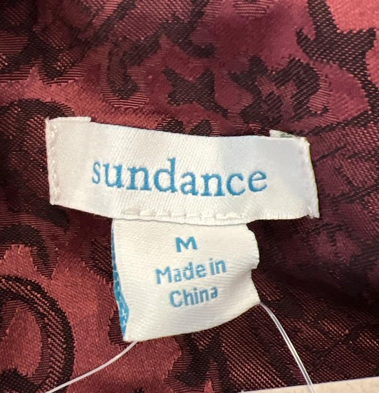 NWT Sundance Catalog Orange Plaid “Courtney Peacoat” Size M $228