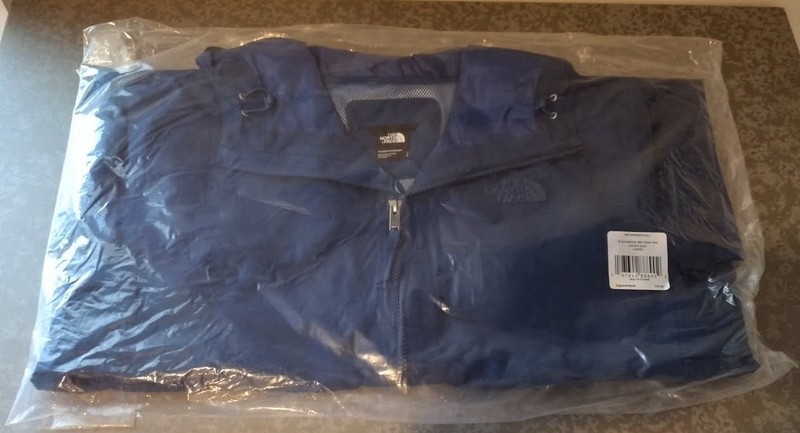 NWT The North Face Daybreak Mid Rain Parka Estate Blue Womens Sz L