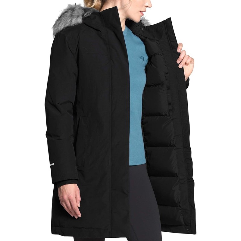 NWT The North Face Women's Arctic Parka II-White/Black - (Past Season) Sz 2XL