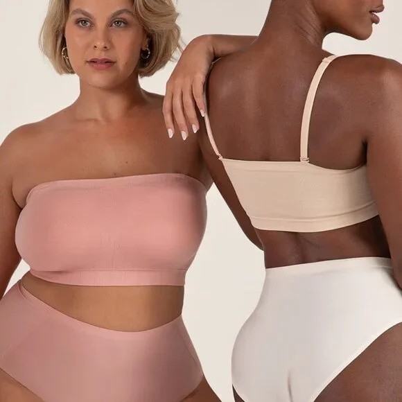 NWT Truekind® Convertible Strapless Bandeau Bra