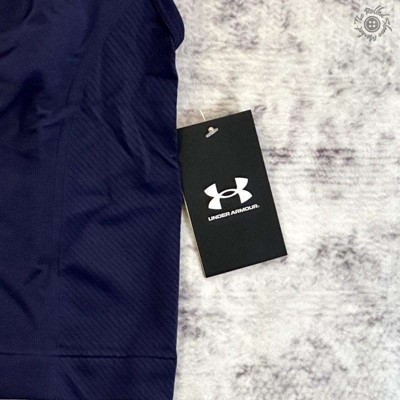 NWT Under Armour Vanish Seamless Training Tank Navy - Women's Large - 1379148