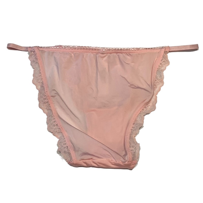 NWT VICTORIA'S SECRET Dream Angels String Bikini Sz XS-S-M-L-XL Pink Silky Lace