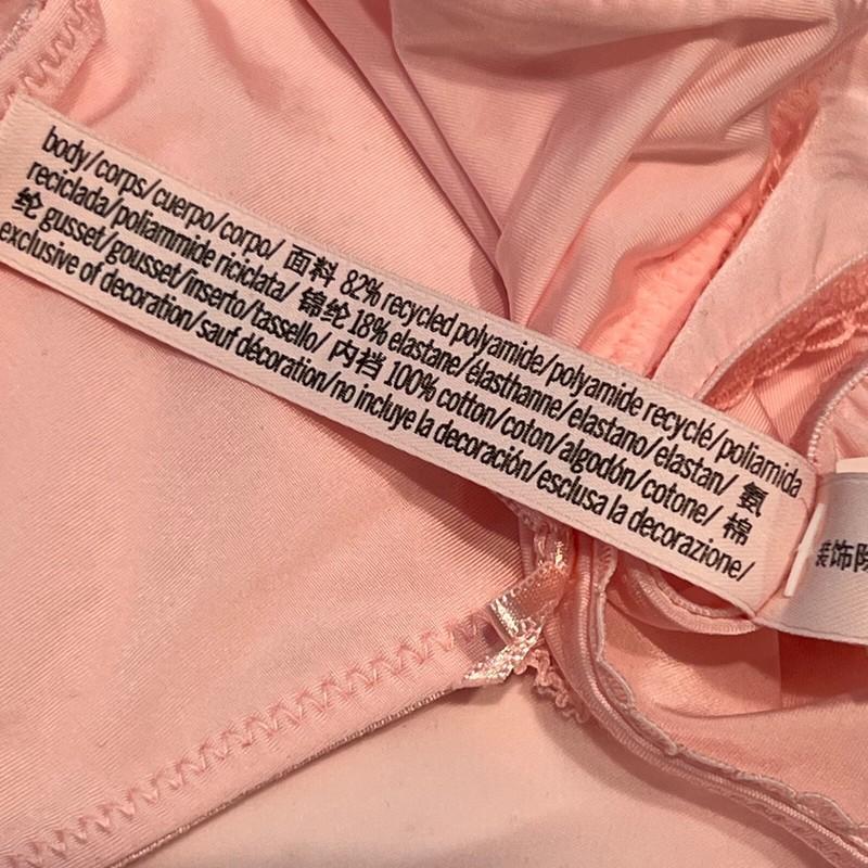 NWT VICTORIA'S SECRET Dream Angels String Bikini Sz XS-S-M-L-XL Pink Silky Lace