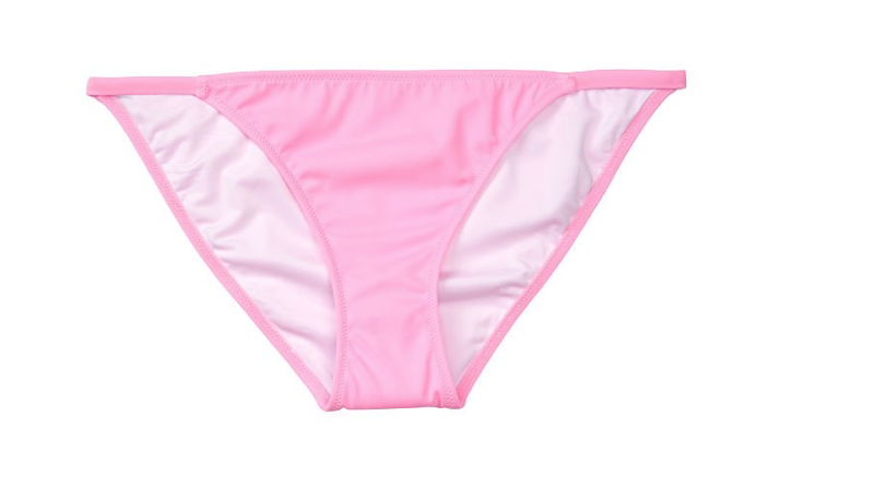 NWT VICTORIA'S SECRET Menton Itsy Swim Bikini Bottom Pink Splash Medium