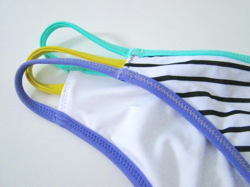 Nwt Victorias Secret The Strappy Cheeky Happy Stripe Contrast Bikini Bottom XS