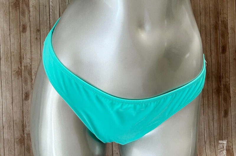 Nwt Victorias Secret VS Zuma Itsy Ruched Back Bikini Swim Bottom Mint Frost M