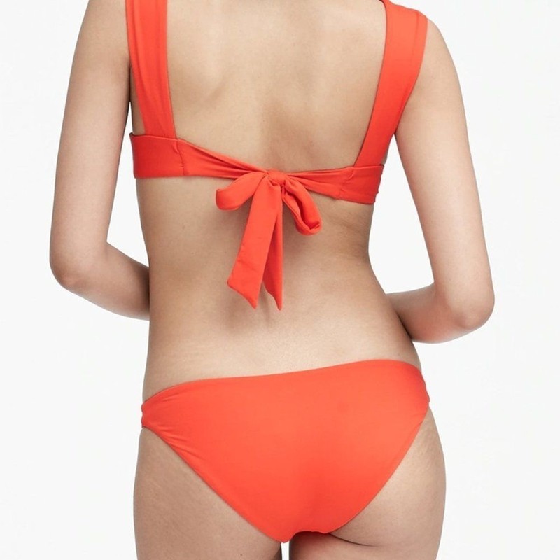 NWT Vitamin A Luciana Ecolux Marisol Red Bikini Swimsuit Bottom Size 14/XXL