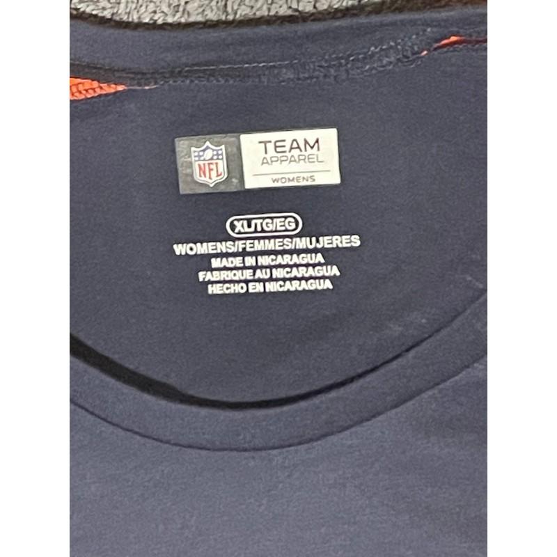 NWT Women's Chicago Bears Size XL NFL Team Apparel 3/4 Length Sleeves