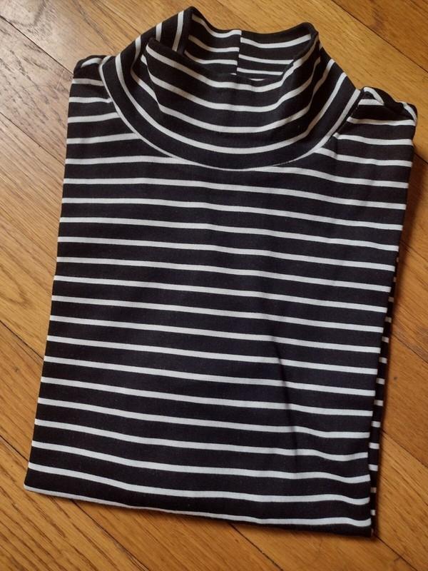 NWT Womens Croft & Barrow 100% Cotton Mock Neck Turtleneck Shirt S M L XL 2X