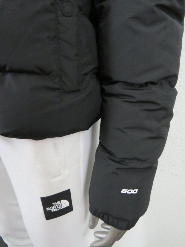 NWT Womens The North Face Baltic Hooded Insulated Puffer Down Jacket - Black