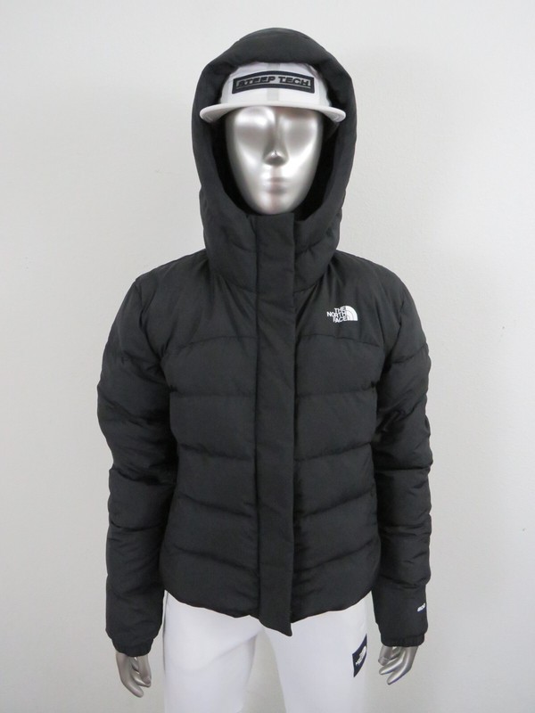 NWT Womens The North Face Baltic Hooded Insulated Puffer Down Jacket - Black