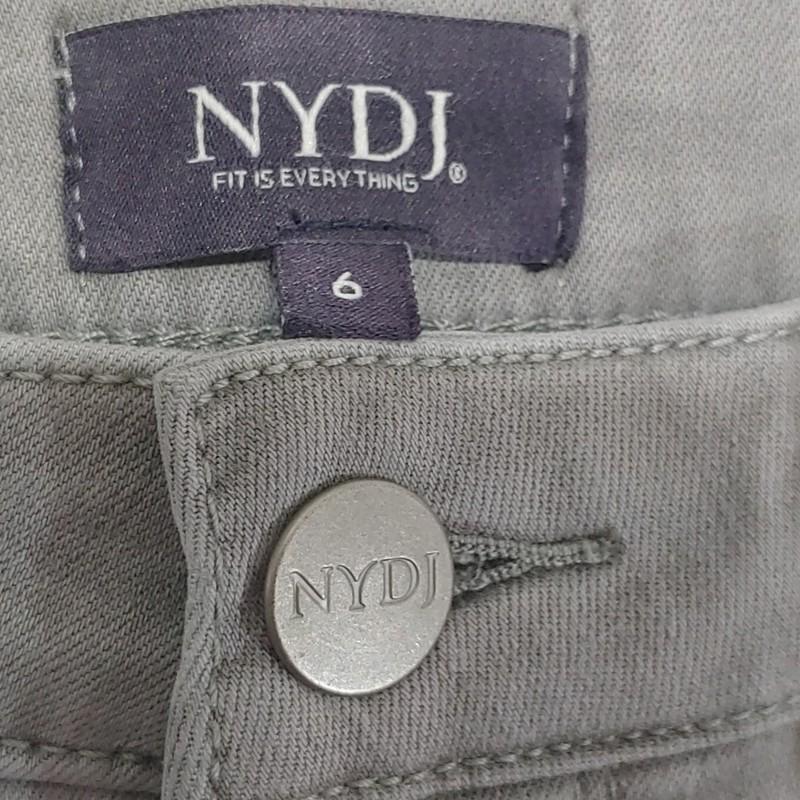 NYDJ Ami Skinny Stretch Jeans Snake Skin Panel Size 6