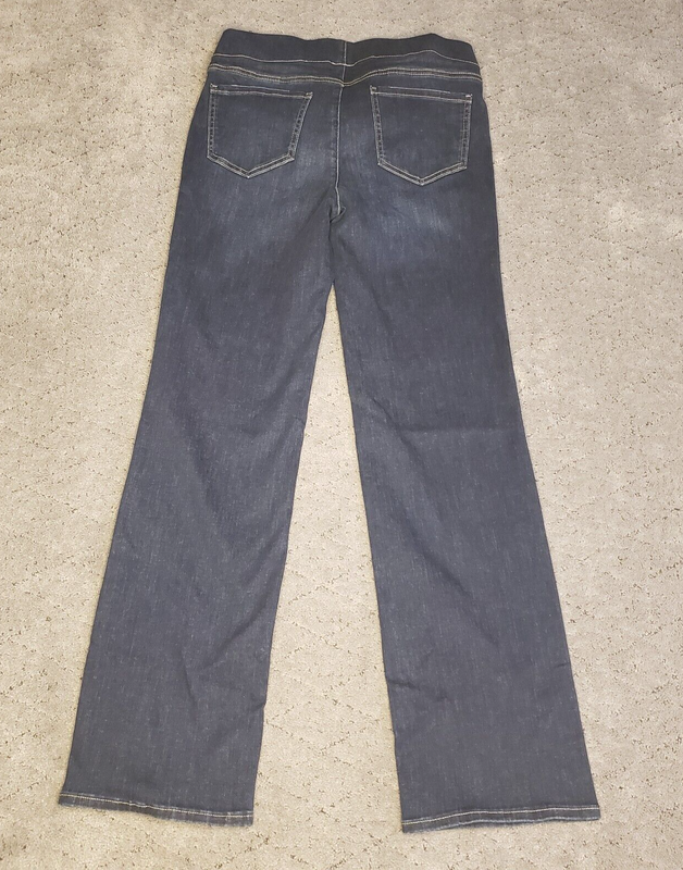 NYDJ Jeans Womens M Blue Sculpt Her Wonderland Pull On Dark Wash Denim Lift Tuck