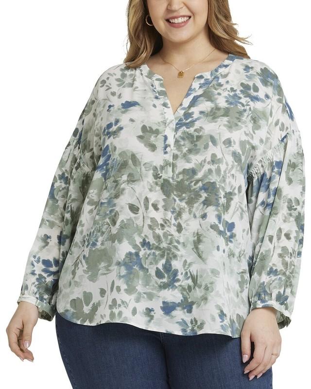 Nydj Plus Paulina Peasant Women's