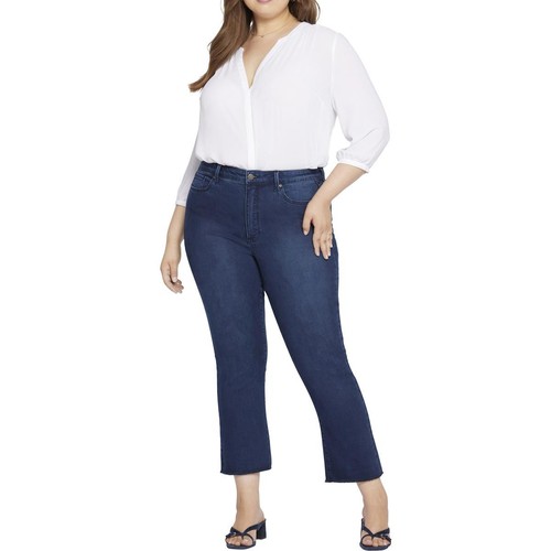 NYDJ Womens Denim Cotton Bootcut Jeans Plus BHFO 4233