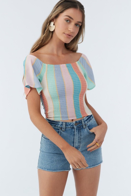 O'Neill Women's Woven Top Ally Multicolor XS