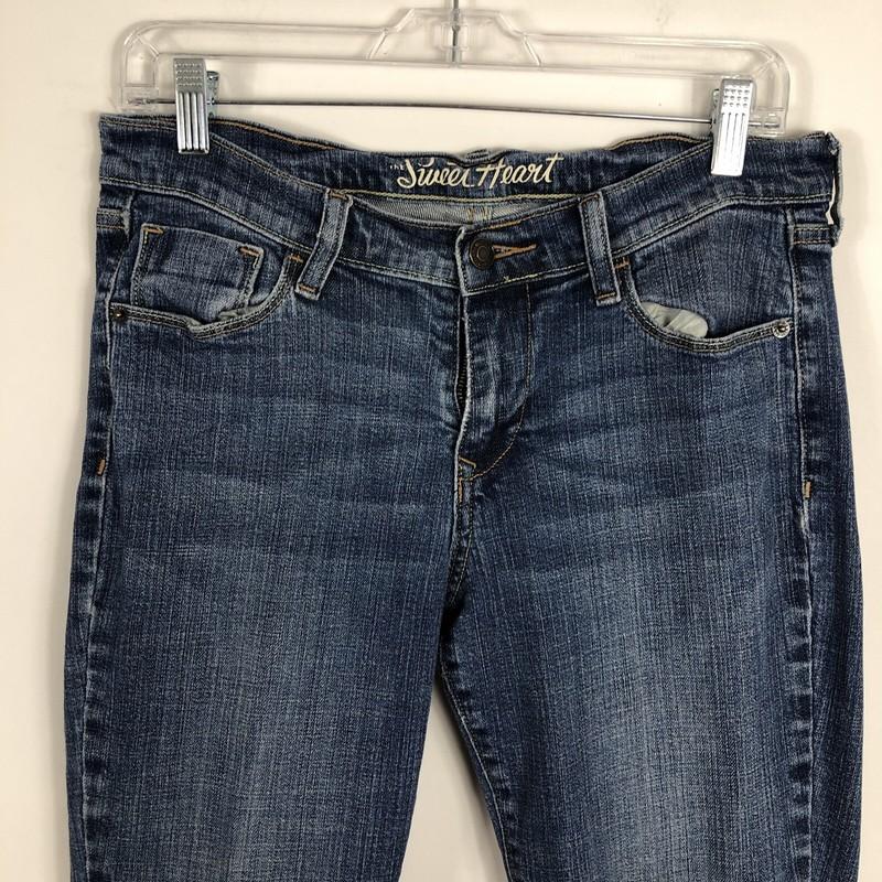 Old Navy Jeans Size 6 The Sweetheart Skinny Blue Med Wash Denim Mid Rise Stretch