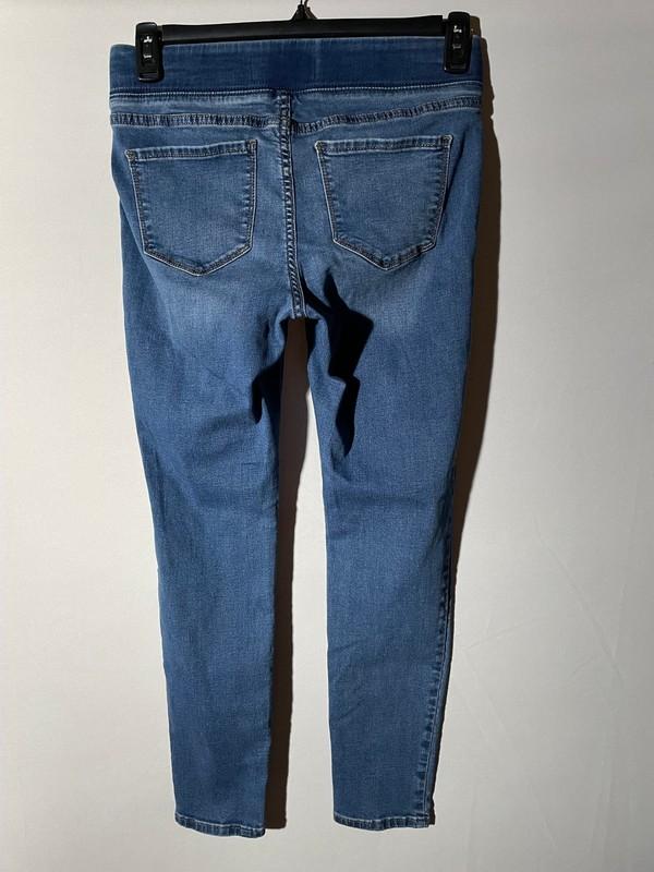 Old Navy Medium Wash Elastic Waist Pull-On Rockstar Jegging Jeans Size 8 Short