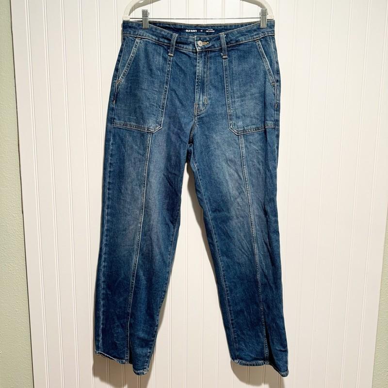 Old Navy OG Loose Jeans High Waisted Size 12
