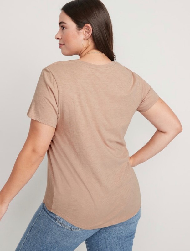 Old Navy Women’s Size XL Tall ~ EveryWear Slub Knit Short Sleeve Tee T-Shirt NWT