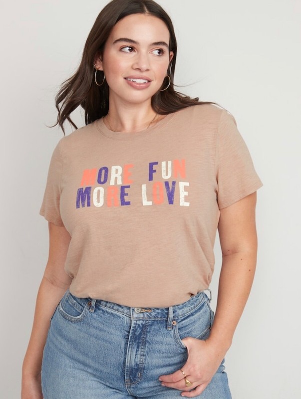 Old Navy Women’s Size XL Tall ~ EveryWear Slub Knit Short Sleeve Tee T-Shirt NWT