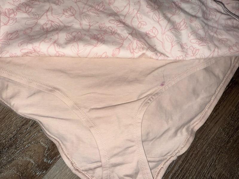 Olga ~ Women's Brief Underwear Panties Cotton Blend 3-Pair (A) ~ 1X/16
