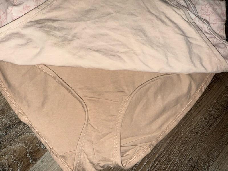Olga ~ Women's Brief Underwear Panties Cotton Blend 3-Pair (A) ~ 1X/16