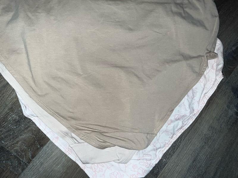 Olga ~ Women's Brief Underwear Panties Cotton Blend 3-Pair (A) ~ 1X/16