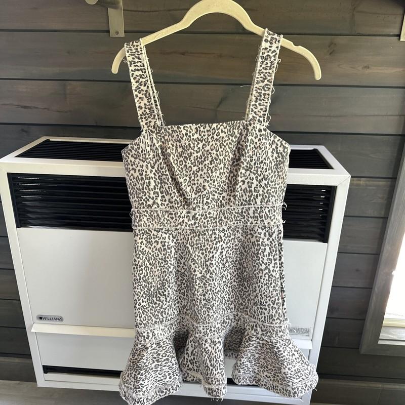 OLIVACEOUS WOMEN'S Tru Leopard Dress SIZE M Nwt $99