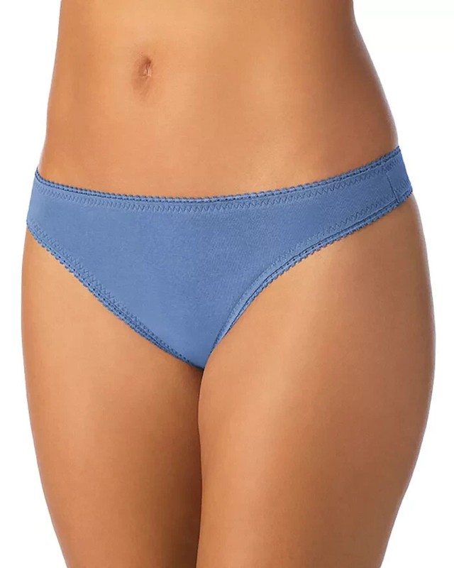 On Gossamer Cabana Stretch Hip G-String Women's S/M Blue Mist Elastic Waist